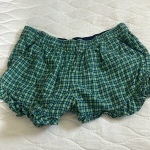 Plaid Aerie Pajama Shorts
